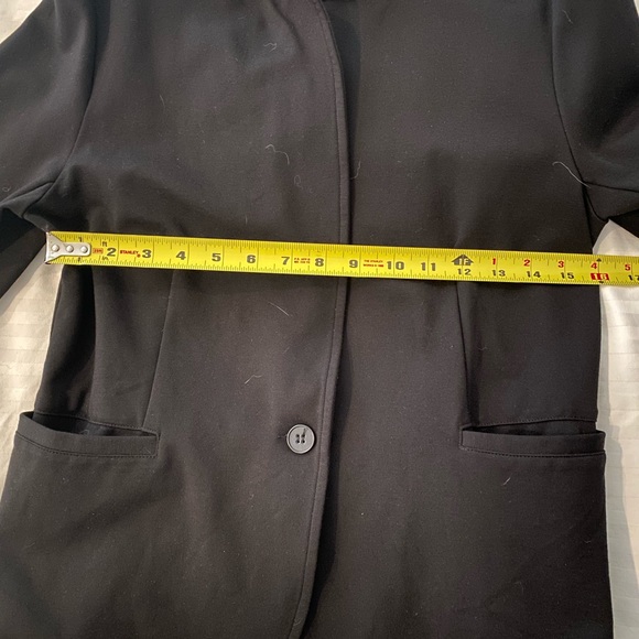 Betabrand black ponte blazer - size medium - Picture 2 of 8